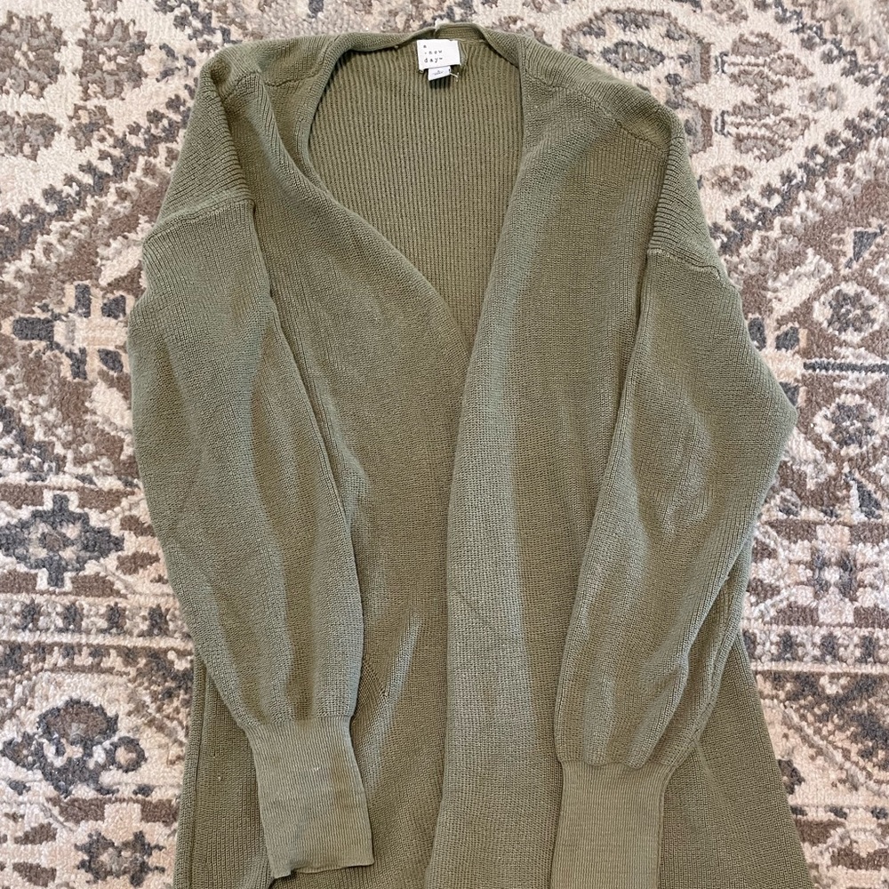 A New Day Olive Sweater